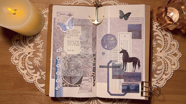 스크랩북킹으로 꾸미기