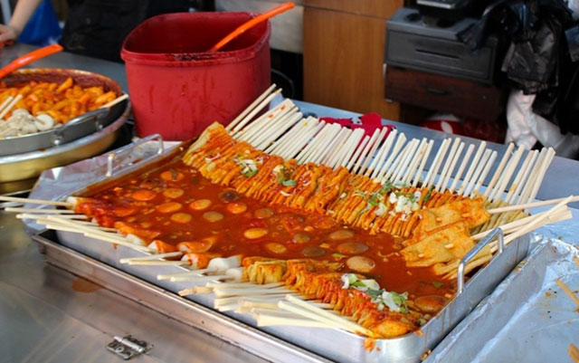 빨간오뎅 - 제천 중앙시장